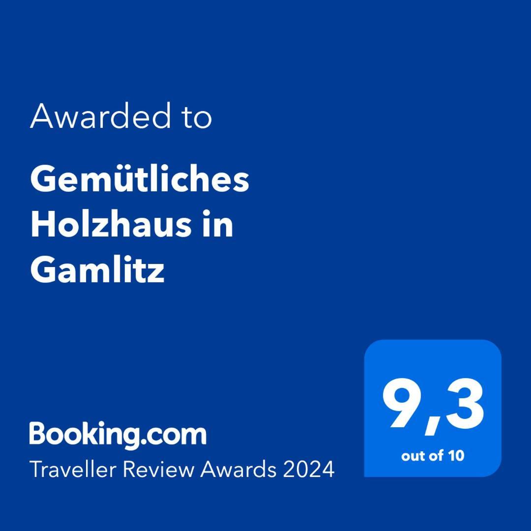Gemuetliches Holzhaus In Gamlitz Villa Dış mekan fotoğraf